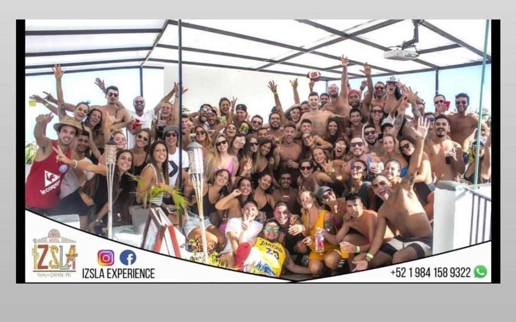 La Izsla Playa Del Carmen Hotell Eksteriør bilde